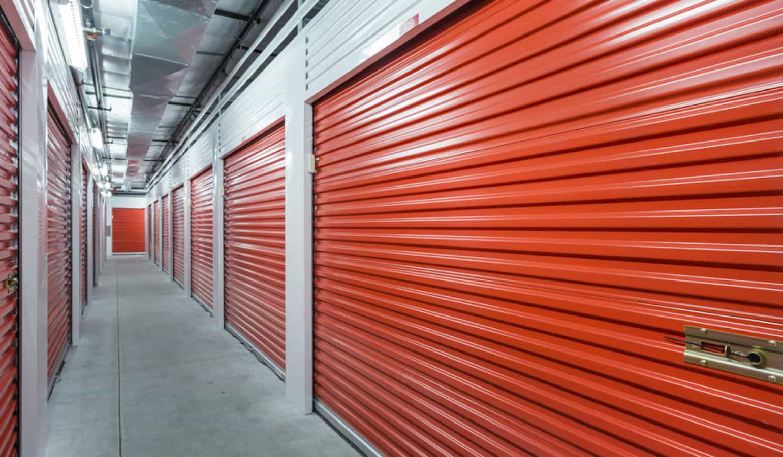 Secure indoor storage facility