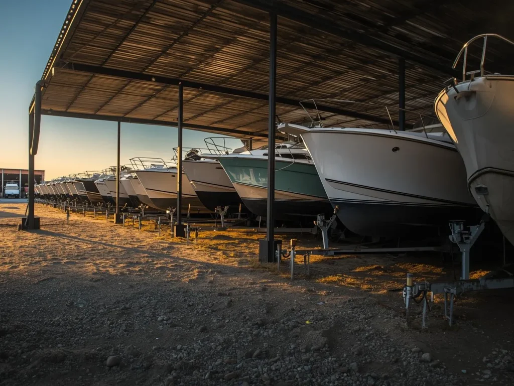 Safe Boat Storage in Pelican Point
