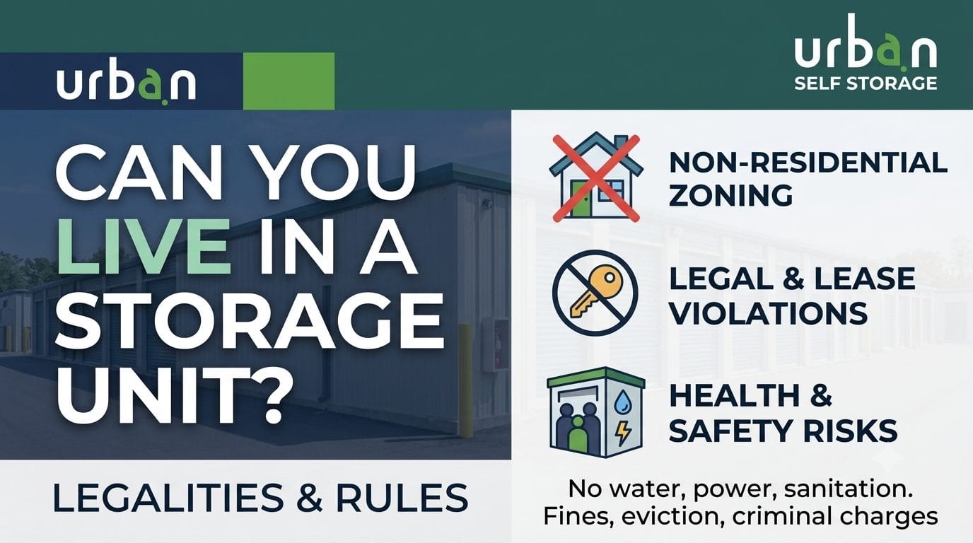 Live in a Storage Unit