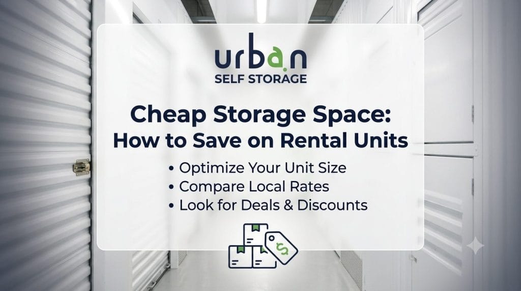 Cheap Storage Space: How to Save on Rental Units