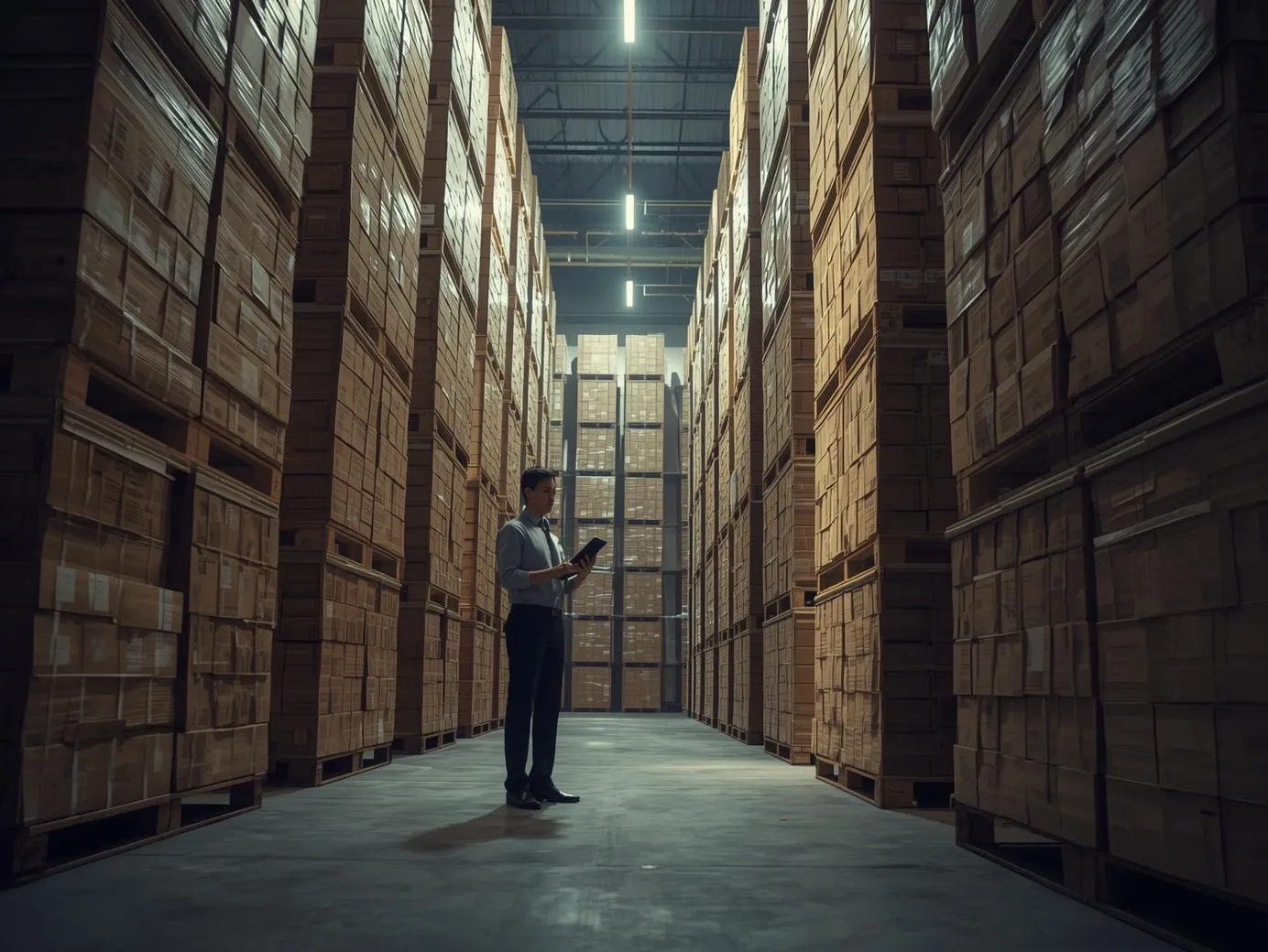Small business storage space with easy access