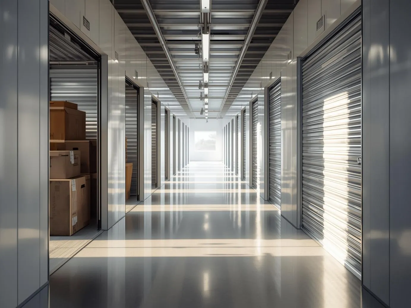 Short and long term storage units at Urban Self Storage