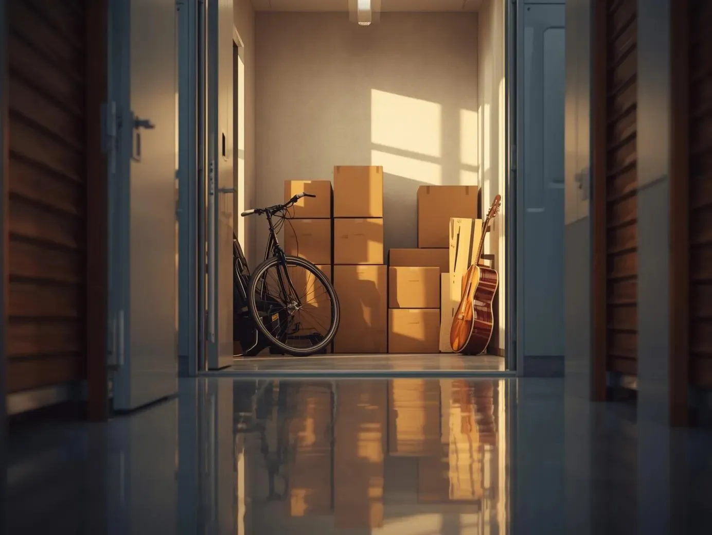 Clean storage facility for personal use