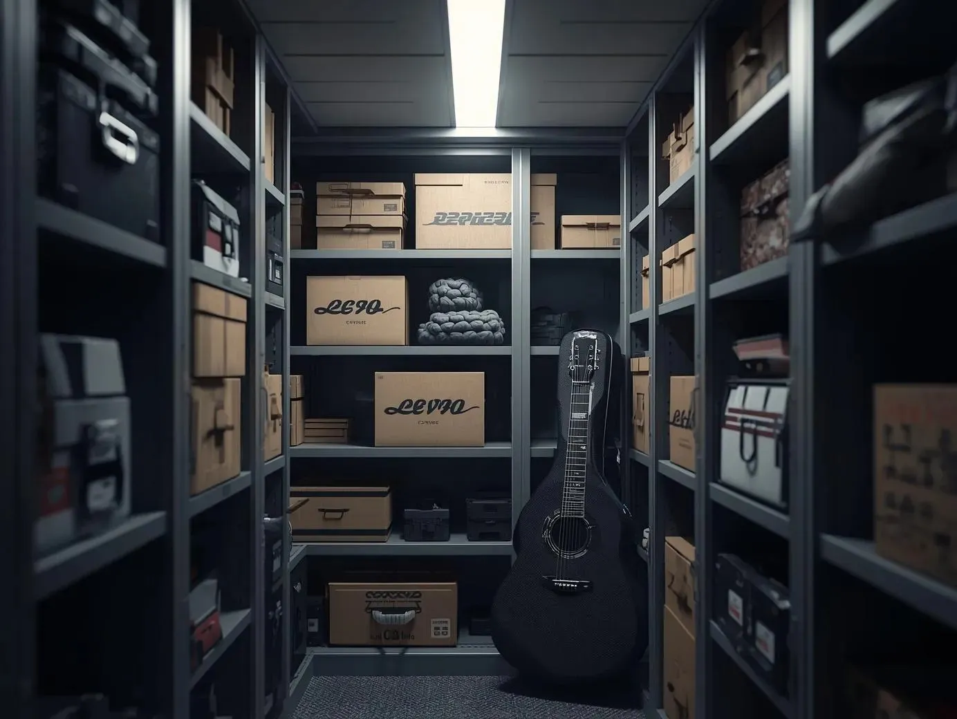 Secure personal storage space with easy access