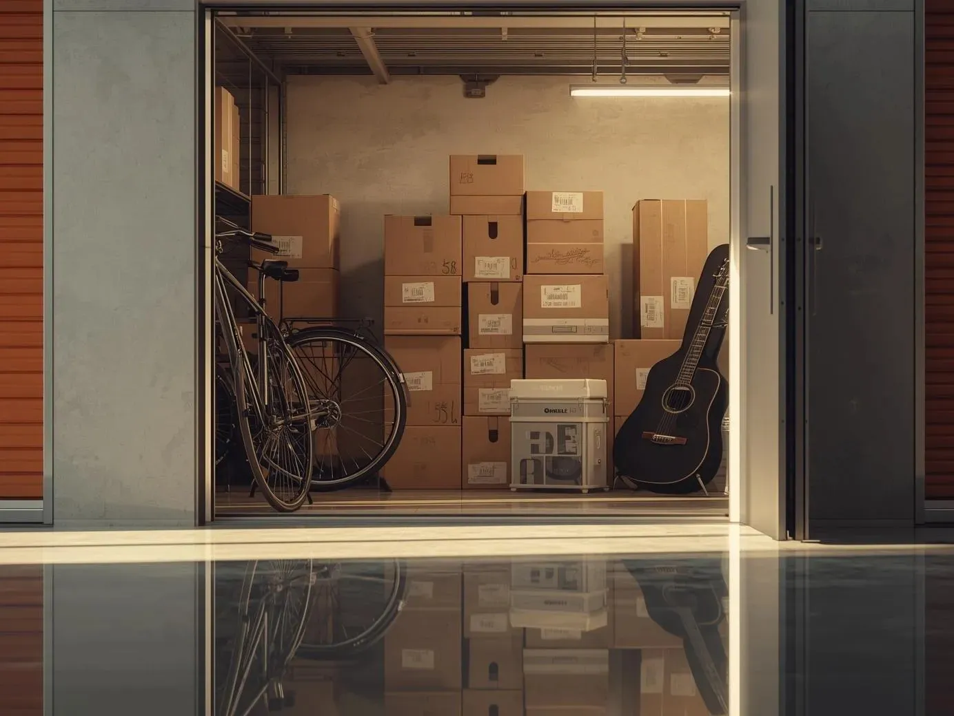 Personal storage units at Urban Self Storage